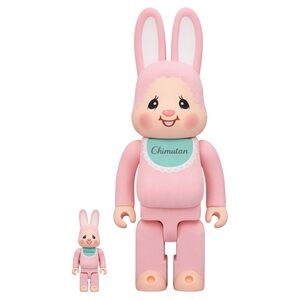2017 BEARBRICK X RABBRICK RABBIT CHIMTAN 100% & 400% SET - PRE-OWNED